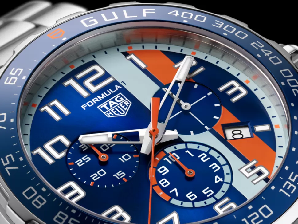 Online Formula 1 CHRONOGRAPH X GULF Chronograph Watches | Special Editions